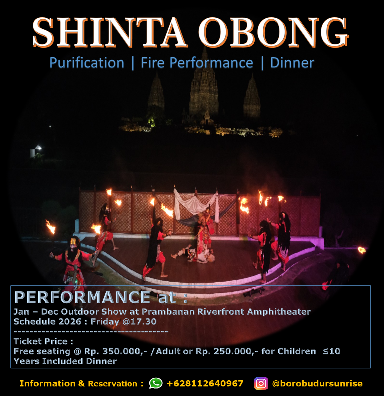 SHINTA OBONG RAMAYANA BALLET PRAMBANAN