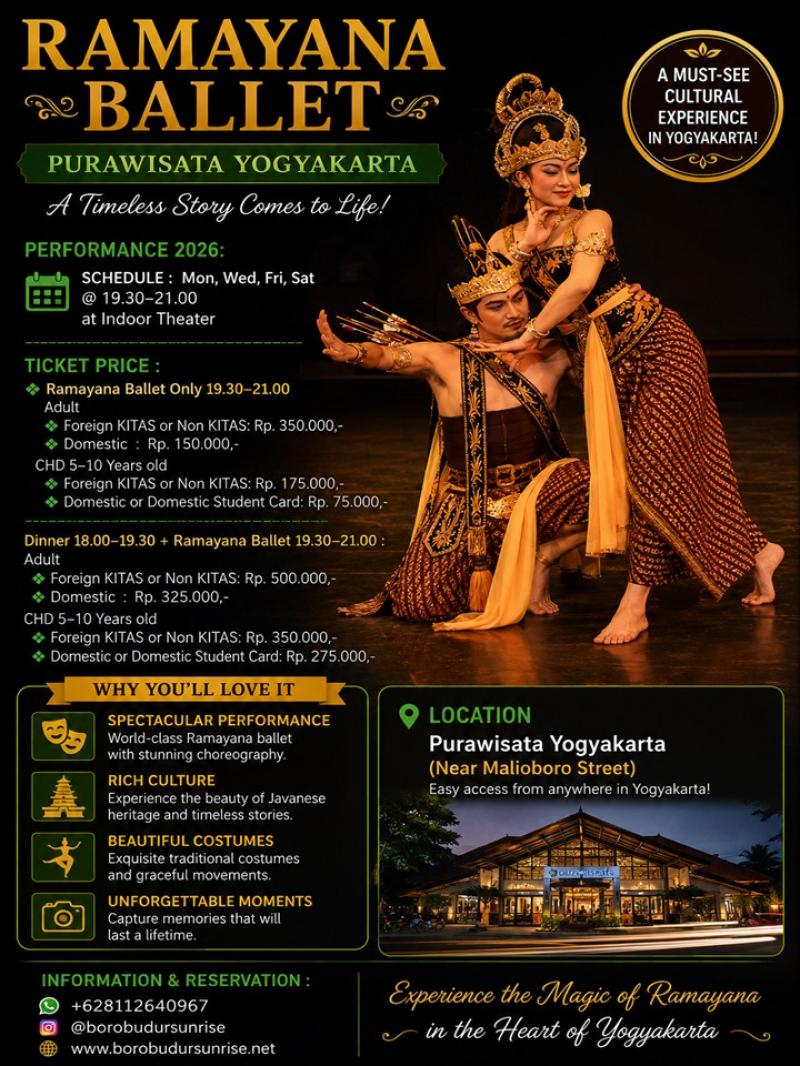 RAMAYANA BALLET DI PURAWISATA YOGYAKARTA