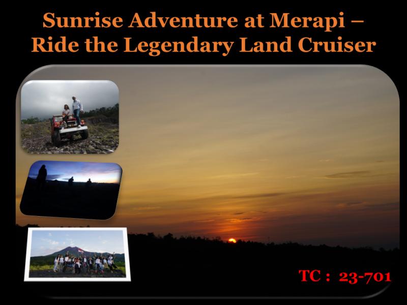 Sunrise Adventure at Merapi – Ride the Legendary Land Cruiser