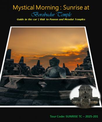 Borobudur Sunrise at the Temple will be closed on 20 and 21 March 2026