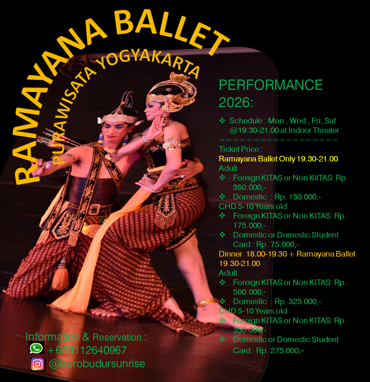 Ramayana Ballet Purawisata Yogyakarta