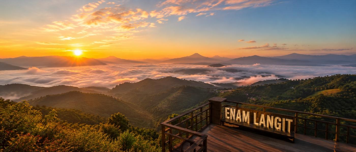 Borobudur Sunrise at Enam Langit with Luxury Breakfast Borobudur Sunrise at Enam Langit with Luxury Breakfast