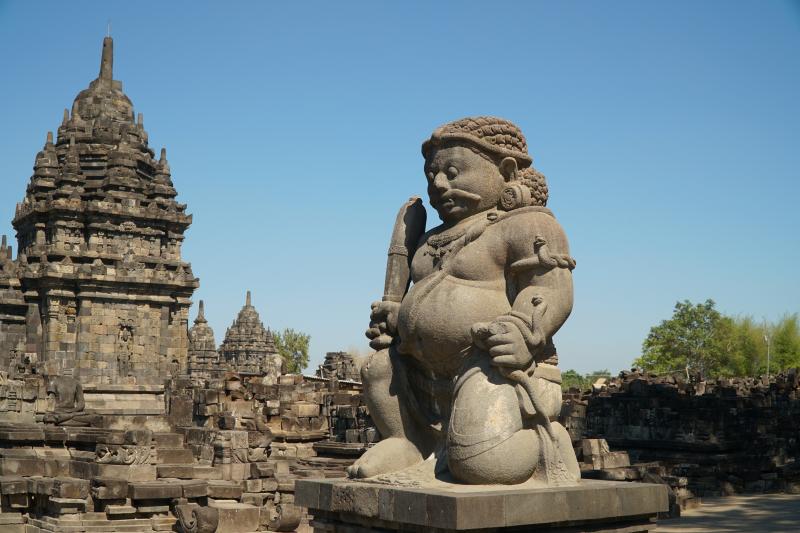 SEWU TEMPLE INSIDE PRAMBANAN TEMPLE COMPLEX