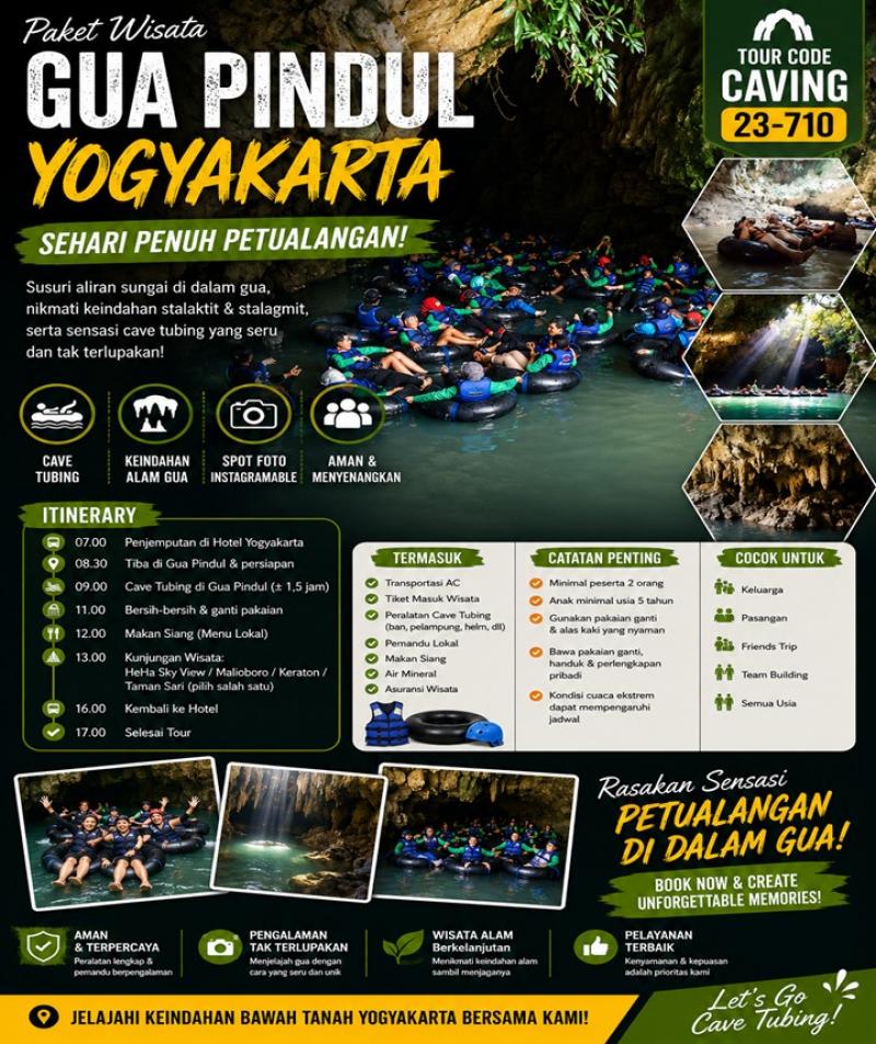 Paket Wisata Gua Pindul Sehari Paket Wisata Gua Pindul Sehari