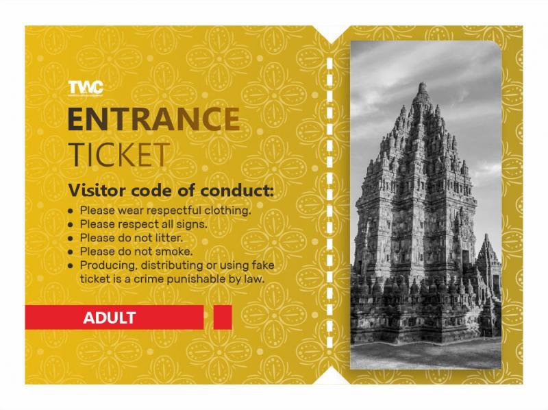 Foreign Ticket Prambanan - Adult > 10 Years Old