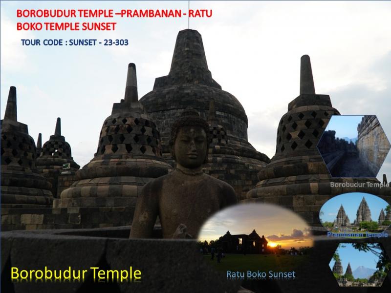 Borobudur, Prambanan & Ratu Boko Sunset Tour – A Majestic Journey Through Java’s Timeless Wonders