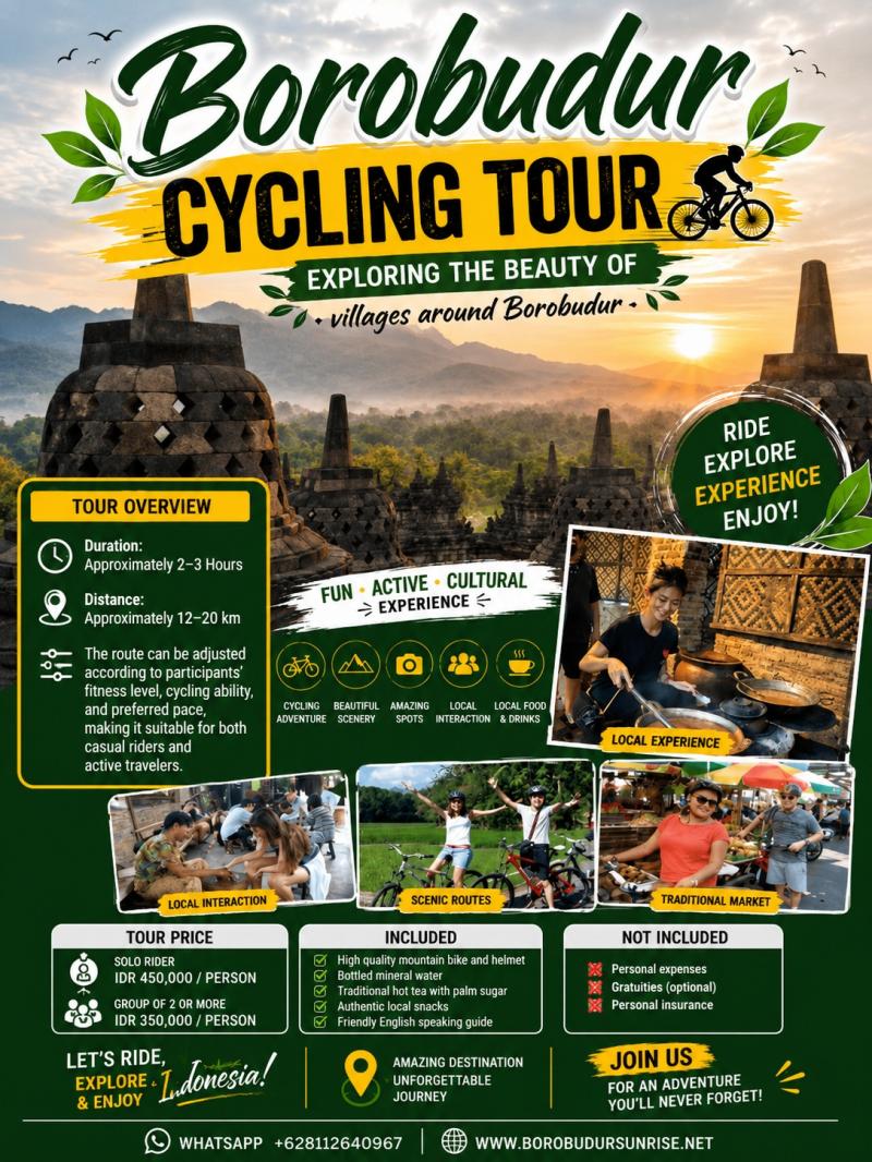 Borobudur Cycling Tour