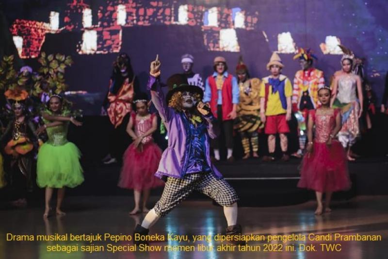Drama Musikal Boneka Kayu di Candi Prambanan 