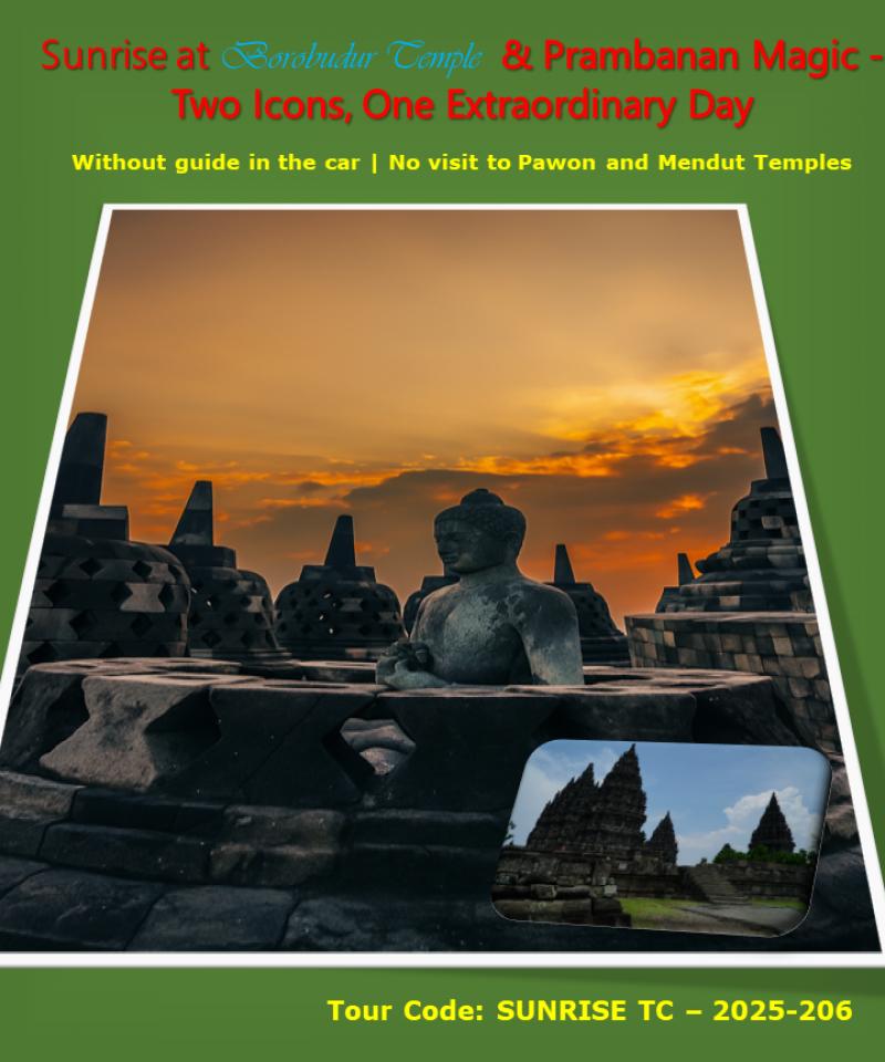 Borobudur Sunrise & Prambanan Magic – Two Icons, One Extraordinary Day