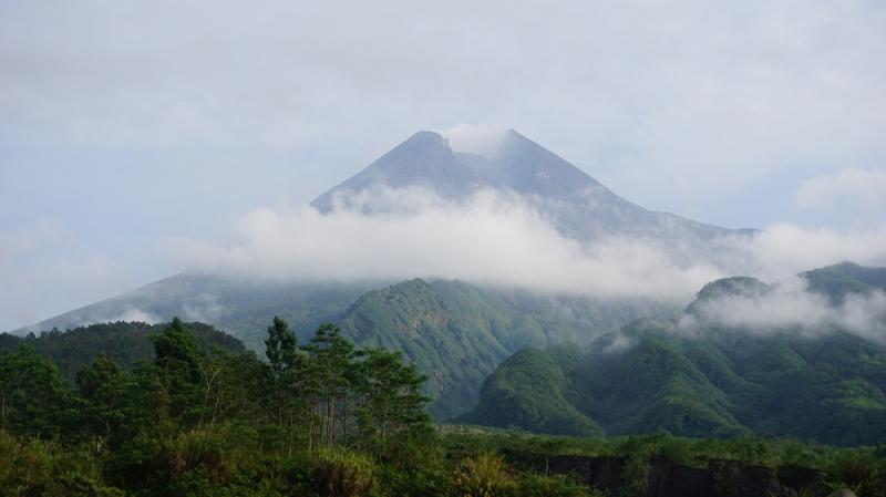 Central Java Volcano Central Java Volcano
