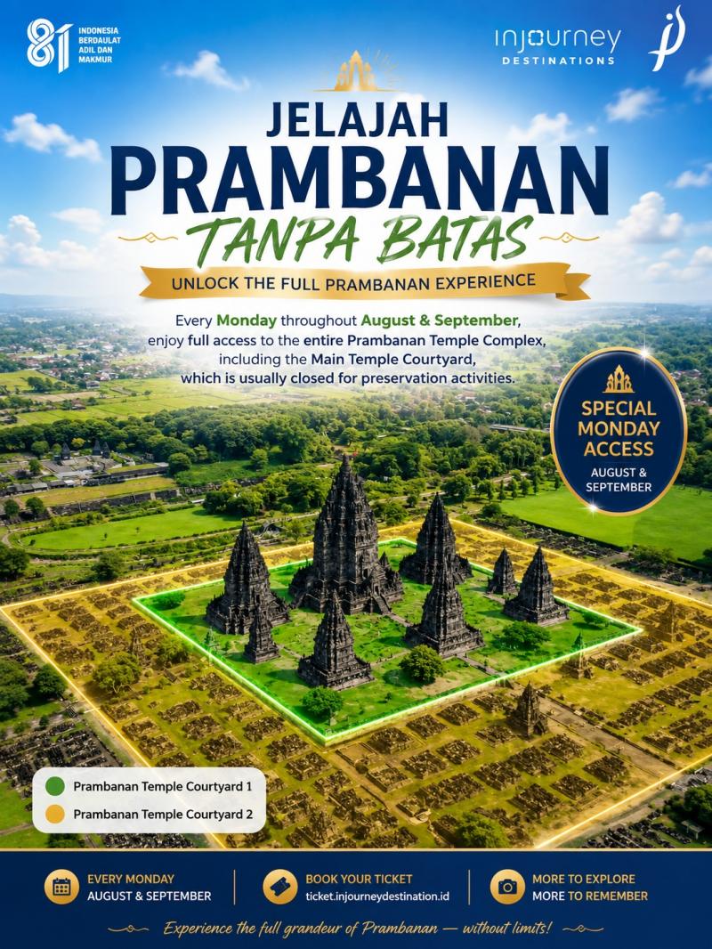 MONDAY WITHOUT LIMITS AT PRAMBANAN