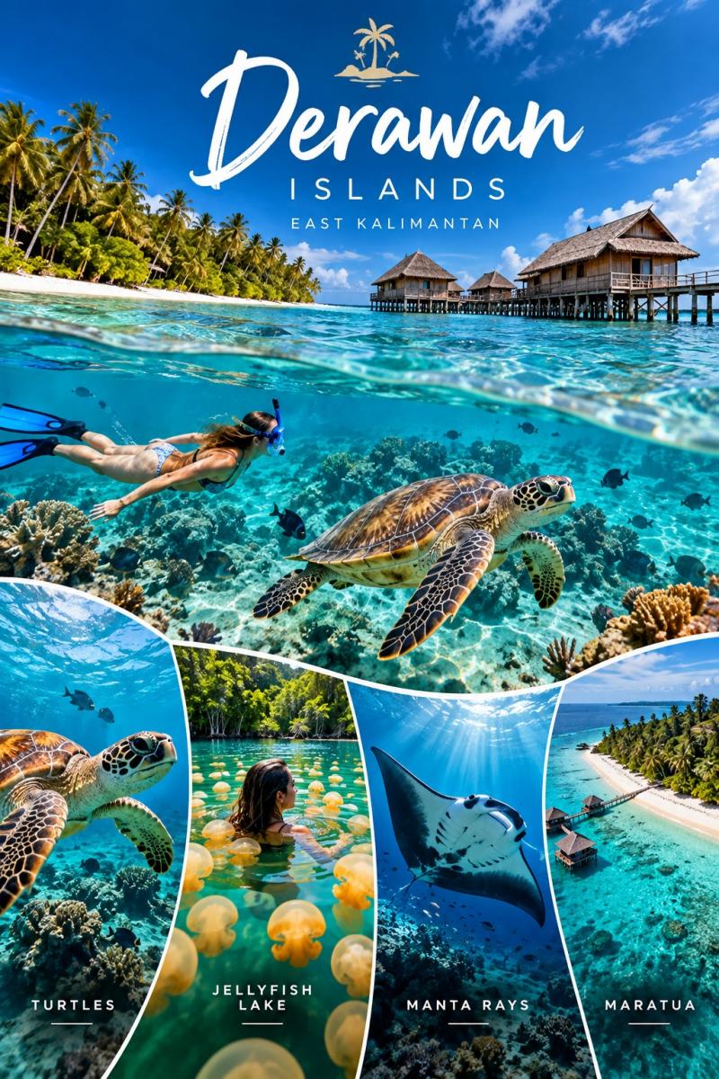Derawan Archipelago – East Kalimantan’s Tropical Paradise Derawan Archipelago – East Kalimantan’s Tropical Paradise