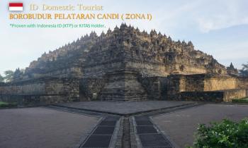Candi Borobudur Domestic di Pelataran Zona 1