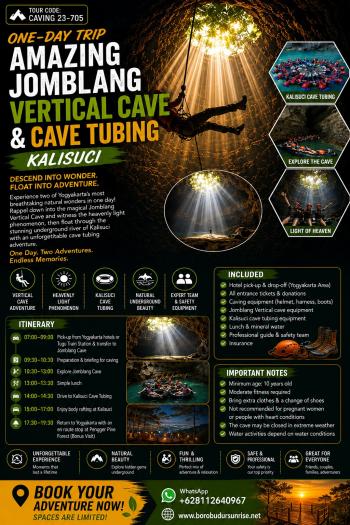 Jomblang Vertical Cave Kalisuci Cave Tubing