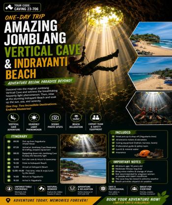 Jomblang Vertical Cave Indrayanti Beach