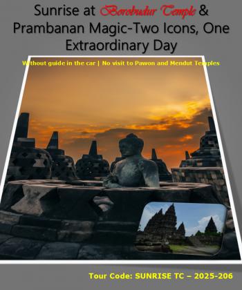 Borobudur Sunrise & Prambanan Magic – Two Icons, One Extraordinary Day
