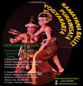 Jadwal Sendratari Ramayana Purawisata Kota Yogyakarta Jadwal Sendratari Ramayana Purawisata Kota Yogyakarta