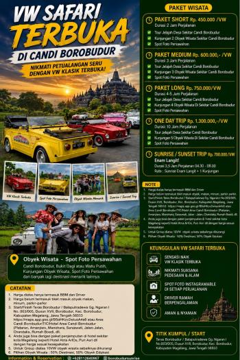 Borobudur VW Safari Experience Borobudur VW Safari Experience