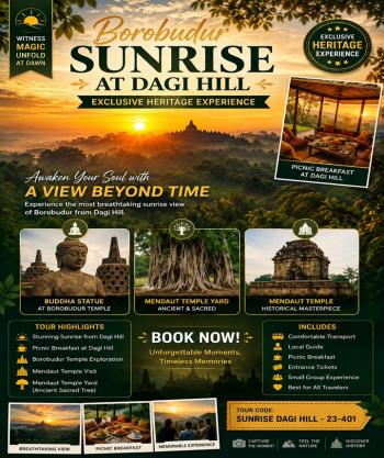 Borobudur Sunrise at Dagi Hill Exclusive Heritage Experience