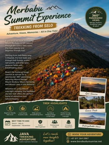 Merbabu Summit Experience – Trekking from Selo