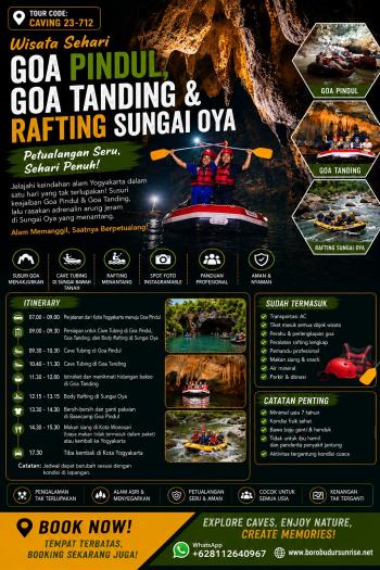 Wisata Sehari Tubing Goa Pindul Goa Tanding dan Body Rafting Sungai Oya Wisata Sehari Tubing Goa Pindul Goa Tanding dan Body Rafting Sungai Oya
